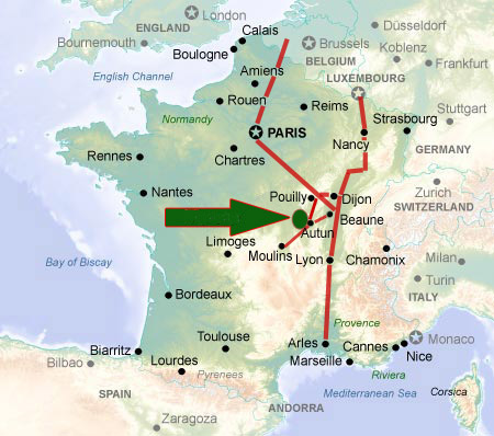 Autun et Château-Chinon